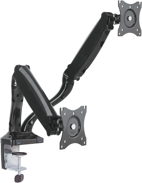 Schwaiger Monitor Tischhalter "FULL MOTION 2" für 2 Monitore bis 29 Zoll im Angebot