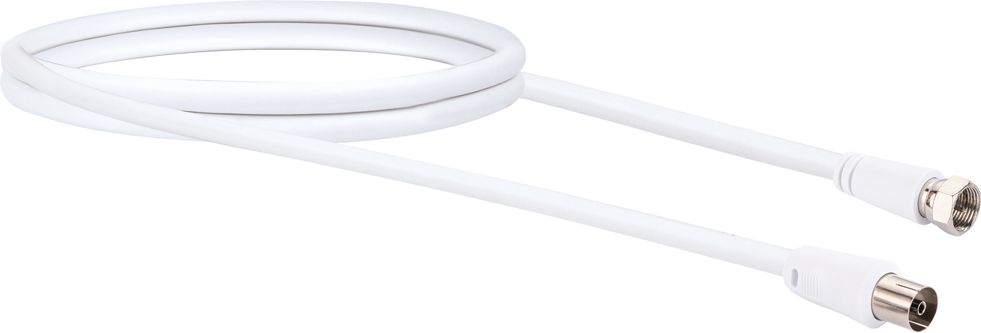 Schwaiger Adapterkabel F-Stecker auf IEC-Buchse 1,5/3 m 75 dB
