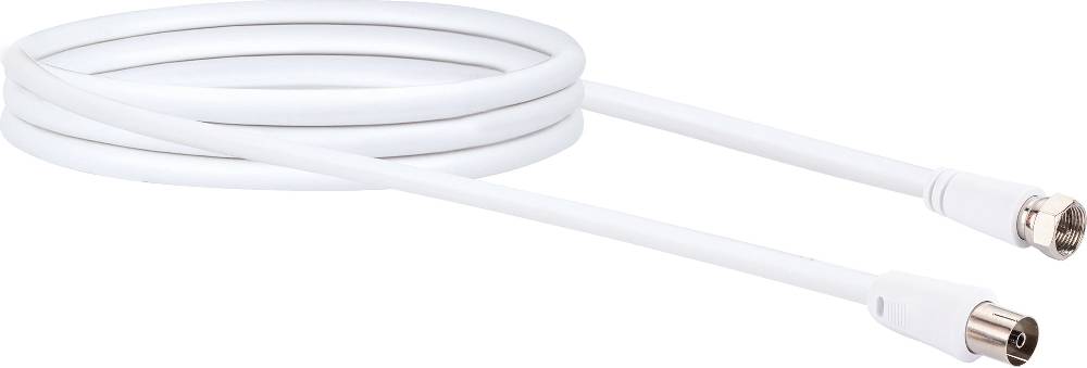 Schwaiger Adapterkabel F-Stecker auf IEC-Buchse 1,5/3 m 75 dB Fabrikverkauf