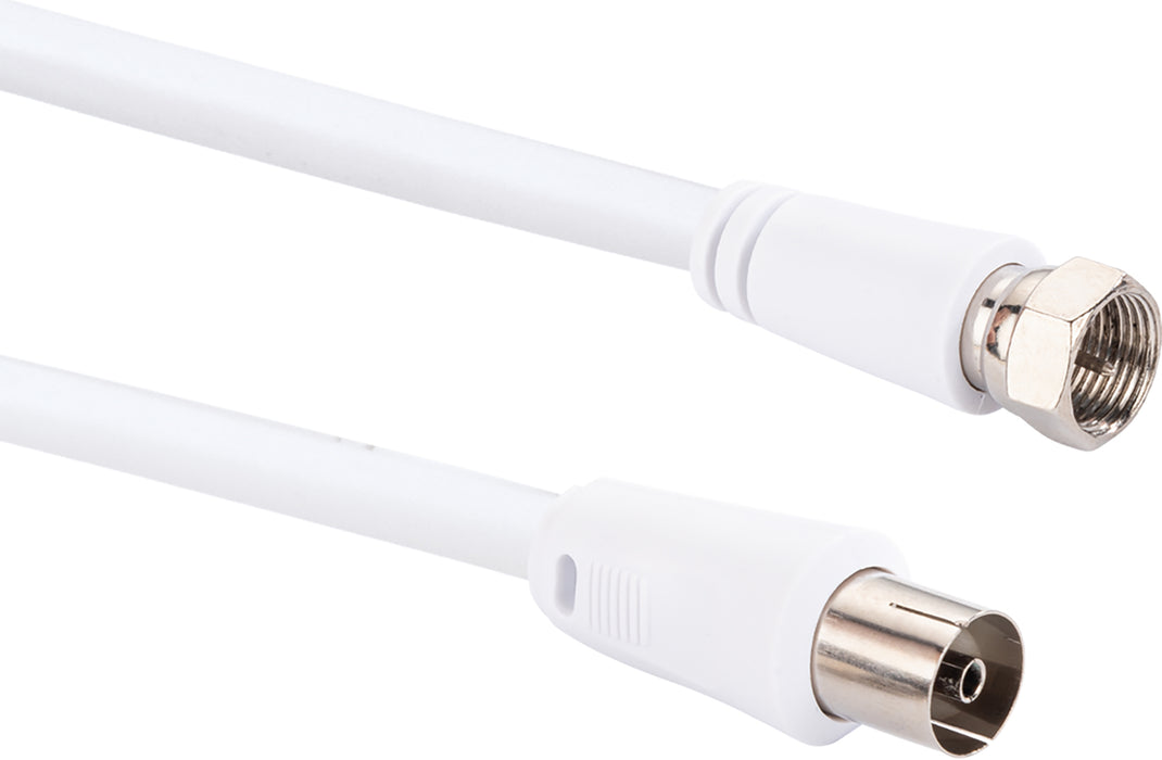 Schwaiger Adapterkabel F-Stecker auf IEC-Buchse 1,5/3 m 75 dB Fabrikverkauf