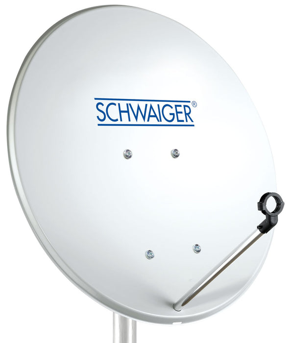 Schwaiger Satellitenschüssel Stahl Weiß 40 cm