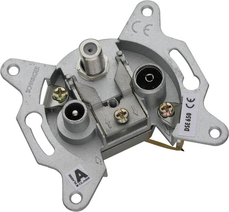 Schwaiger End-/Stichleitungsdose 2,5 dB Black Friday