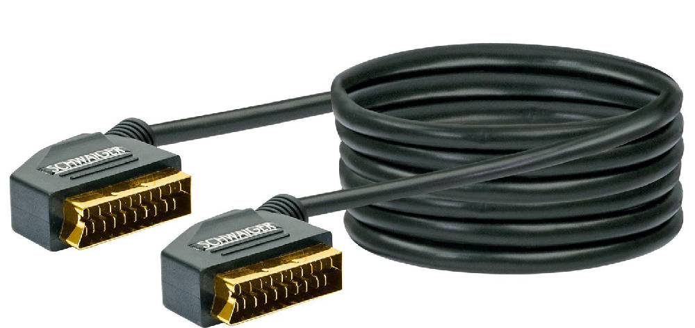 Schwaiger SCART Anschlusskabel (Ø 10 mm) Bis zu 60% Rabatt