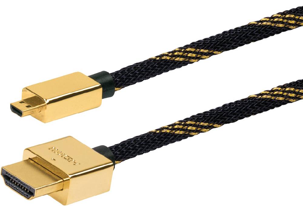 Schwaiger SLIMLINE High-Speed-HDMI®-Kabel mit Ethernet 2025