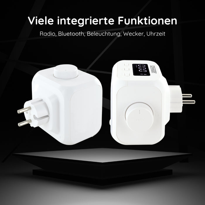 Schwaiger Steckdosenradio mit Lichtsensor und Beleuchtung Online