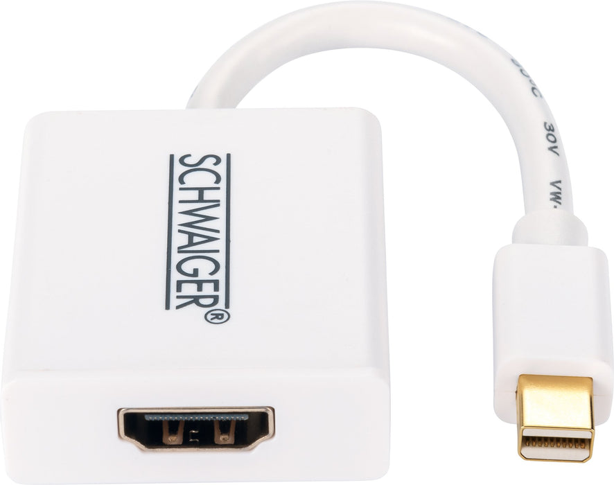 Schwaiger HDMI®-Mini DisplayPort Adapterkabel Kostenloser Versand