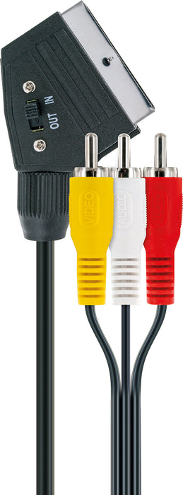 Schwaiger SCART/CINCH Adapterkabel Limitierter Zeitrabatt