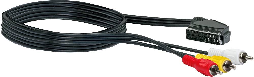 Schwaiger SCART/CINCH Adapterkabel Limitierter Zeitrabatt