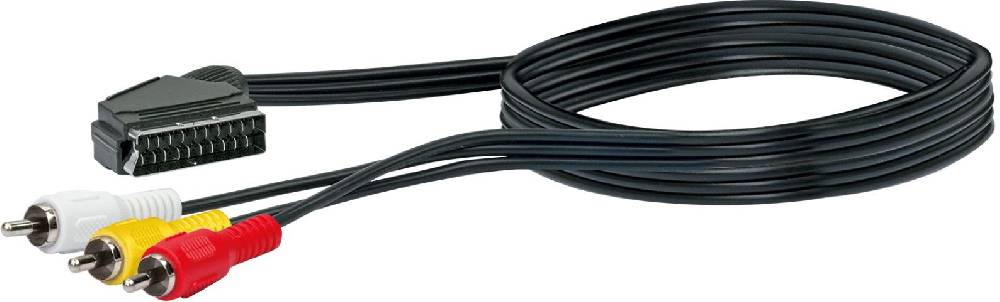 Schwaiger SCART/CINCH Adapterkabel Limitierter Zeitrabatt