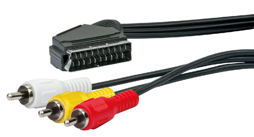 Schwaiger SCART/CINCH Adapterkabel Limitierter Zeitrabatt