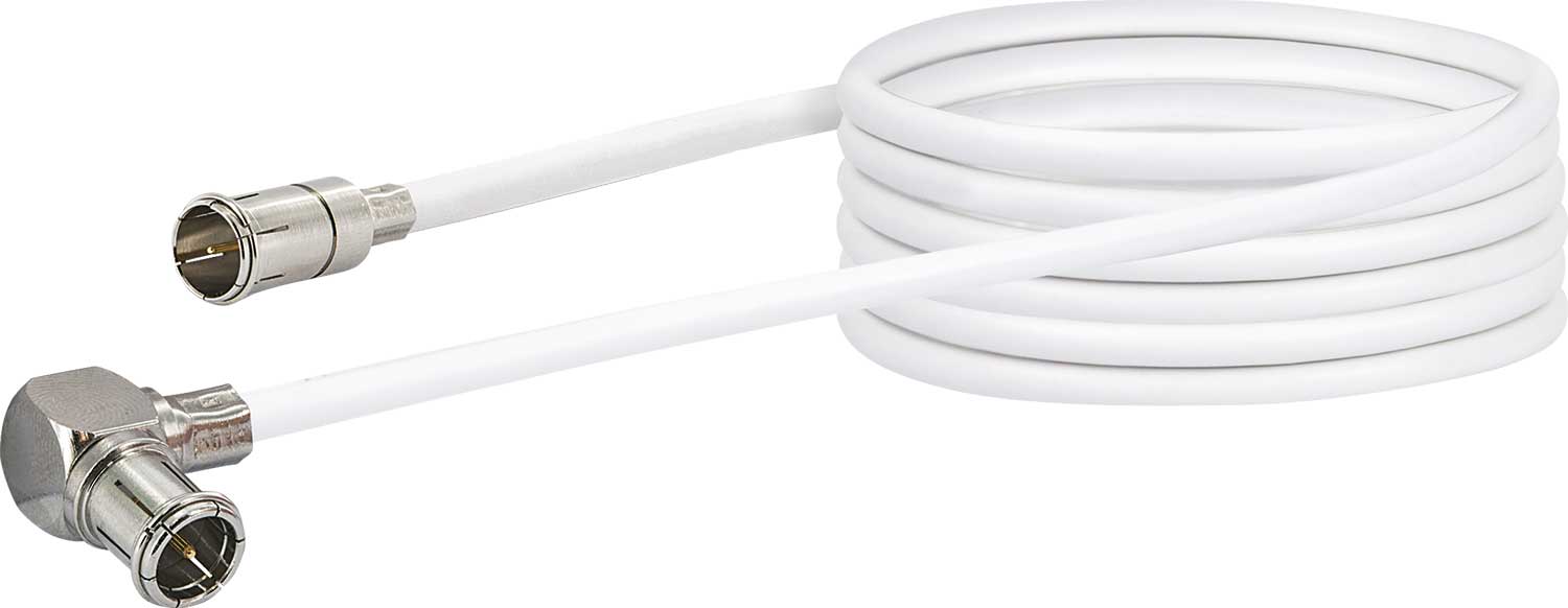 Schwaiger SAT-Anschlusskabel F-Quick-Stecker 1,5 - 9 m 90 dB Sonderangebote