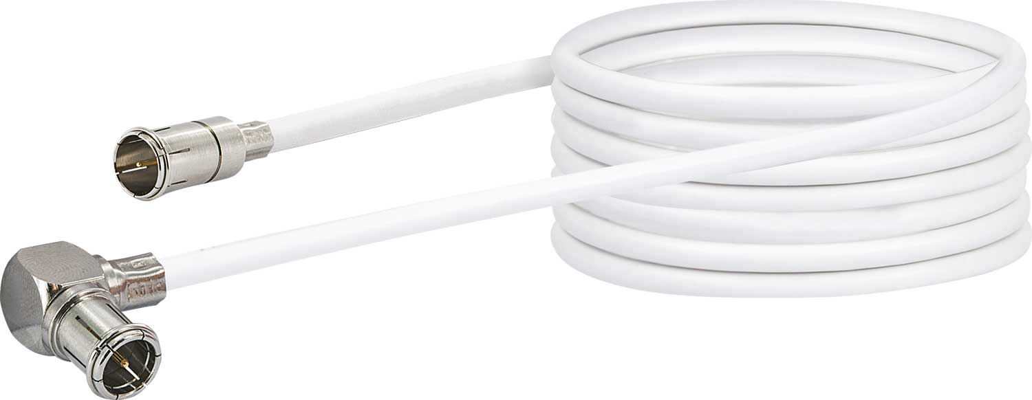 Schwaiger SAT-Anschlusskabel F-Quick-Stecker 1,5 - 9 m 90 dB Sonderangebote