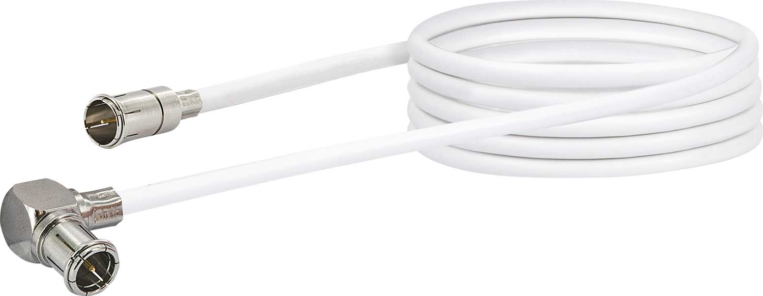Schwaiger SAT-Anschlusskabel F-Quick-Stecker 1,5 - 9 m 90 dB Sonderangebote