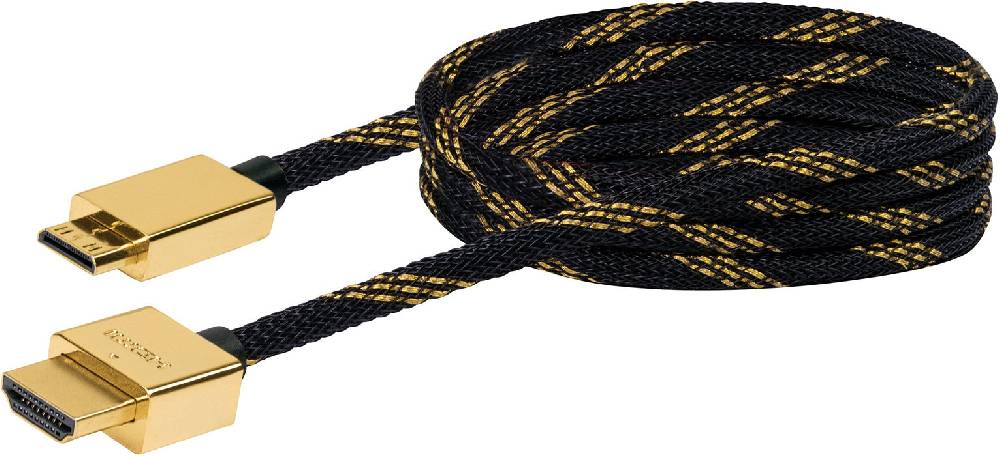 Schwaiger SLIMLINE High-Speed-HDMI®-Kabel mit Ethernet Nur noch ein Tag übrig