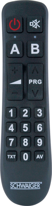 Schwaiger 2 IN 1 Universalfernbedienung *Comfort Plus* 2025