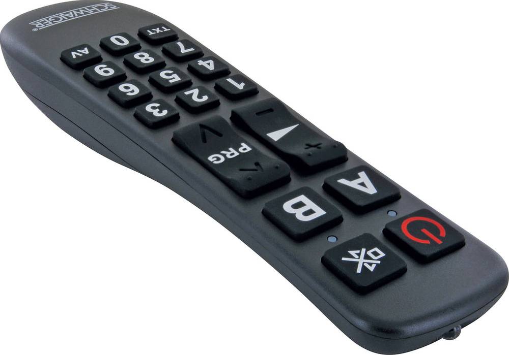 Schwaiger 2 IN 1 Universalfernbedienung *Comfort Plus* 2025