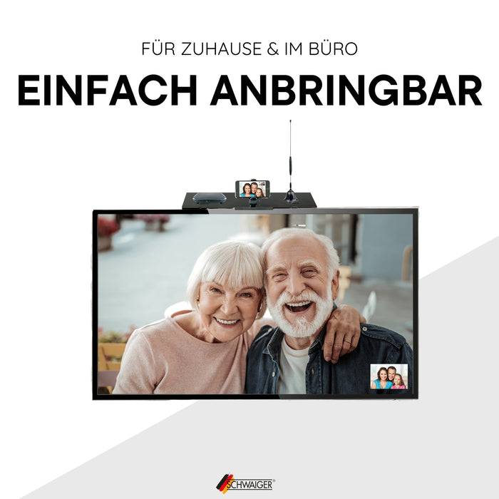 Schwaiger TV/Monitor-Ablage 45 cm Kostenloser Versand