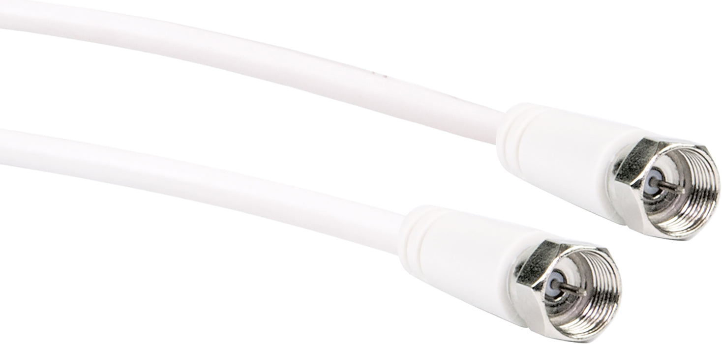 Schwaiger SAT-Anschlusskabel mit IEC Adaptern 3 m 75 dB Fabrikpreis