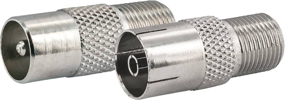 Schwaiger SAT-Anschlusskabel mit IEC Adaptern 3 m 75 dB Fabrikpreis