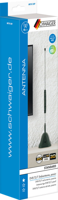 Schwaiger Stabantenne passiv DVB-T2 VHF UHF DAB+ UKW Online Shopping