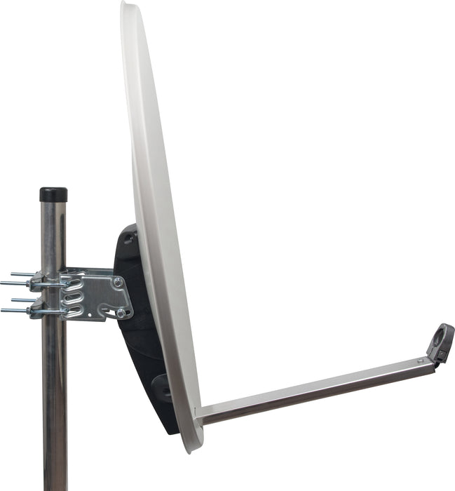 Schwaiger Satellitenschüssel Aluminium Weiß/Rot/Anthrazit 75 cm Online Outlet