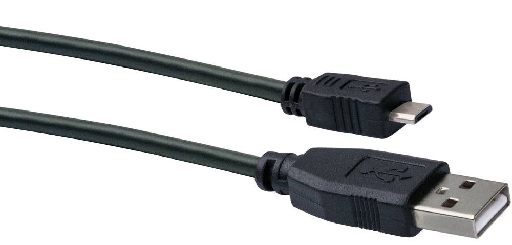Schwaiger Micro-USB auf USB-A Kabel 0,5 m Discount Store für neue Produkte
