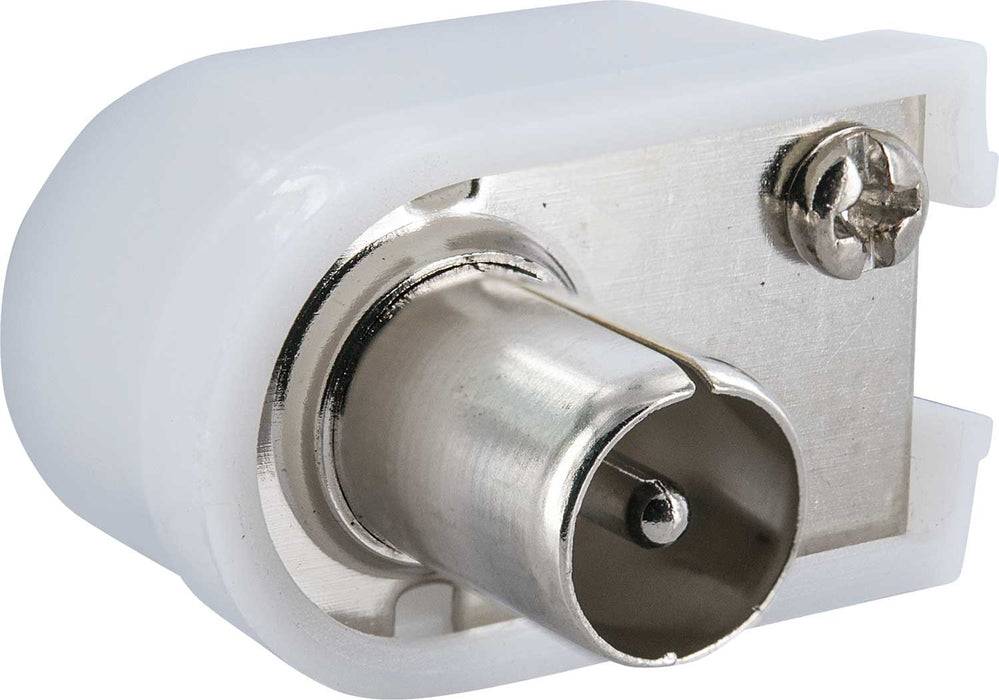 Schwaiger IEC-Winkelstecker 1/4 Stk. Ø 4 - 7,5 mm