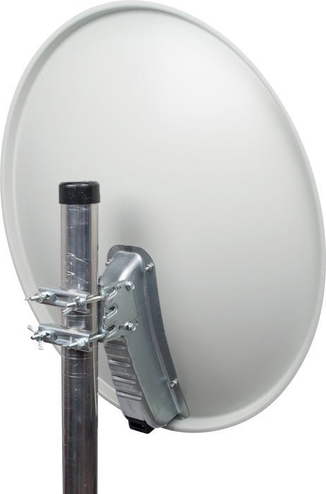 Schwaiger Satellitenschüssel Aluminium Weiß/Rot/Anthrazit 57 cm Riesige Ersparnisse
