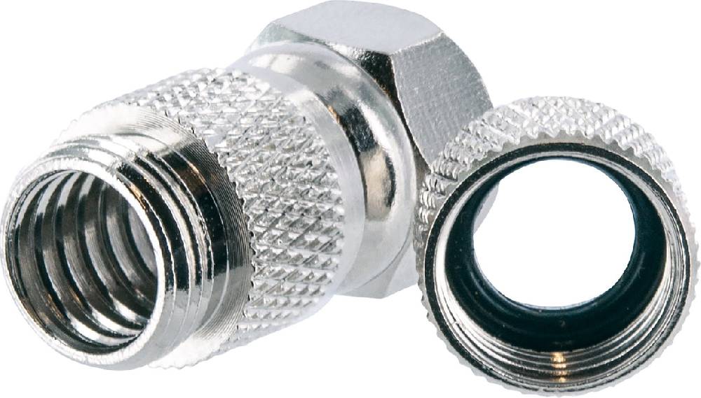 Schwaiger F-Aufdrehstecker 2er Set mit doppelseitiger Dichtung Ø 7 mm Sonderangebot der Fabrik