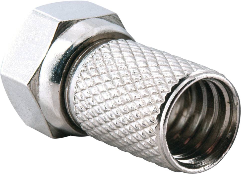 Schwaiger F-Aufdrehstecker 10er Set Ø 7,5 mm Vierteljährliche Förderung