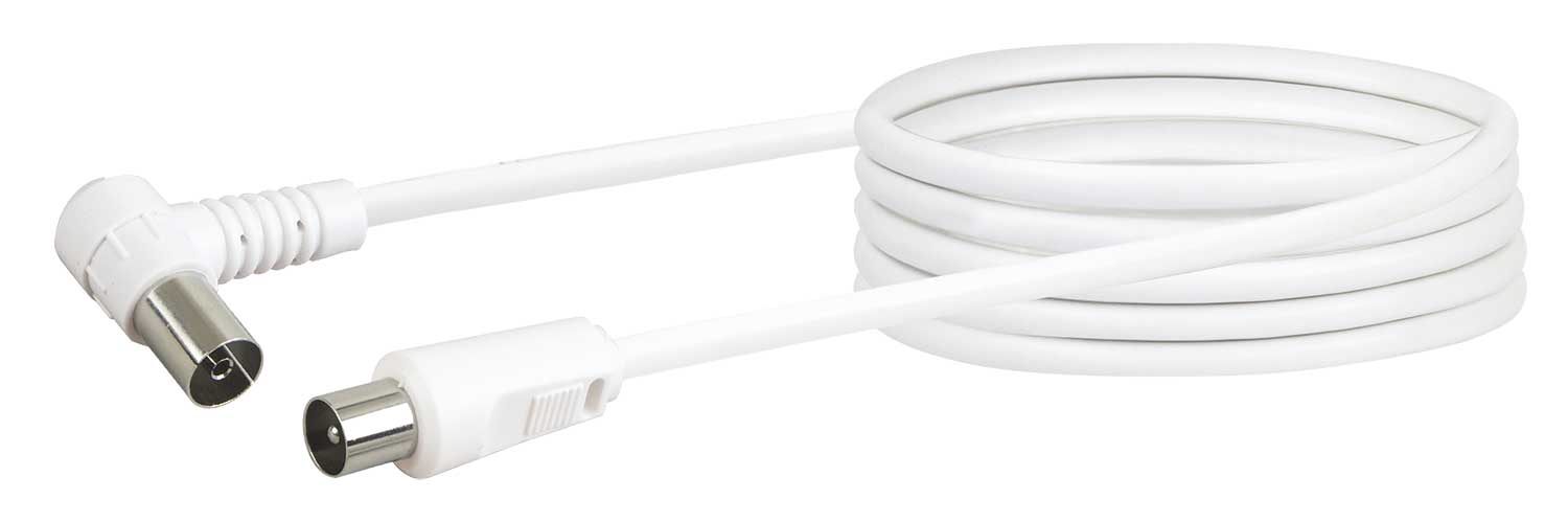 Schwaiger Antennenkabel mit IEC-Winkelstecker 1,5 - 10 m 75 dB Cyber Monday