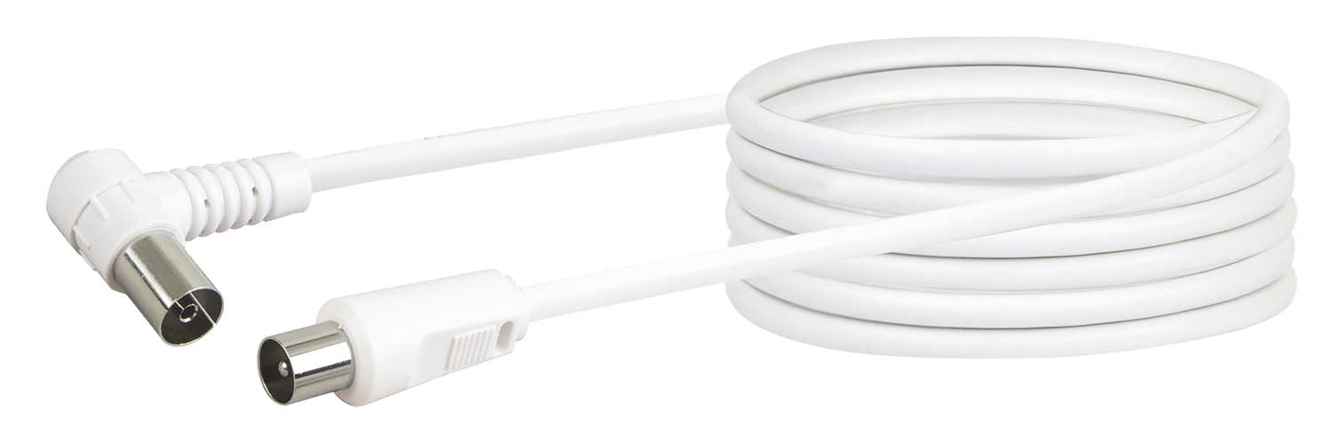 Schwaiger Antennenkabel mit IEC-Winkelbuchse 1,5 - 10 m 75 dB Osterangebot
