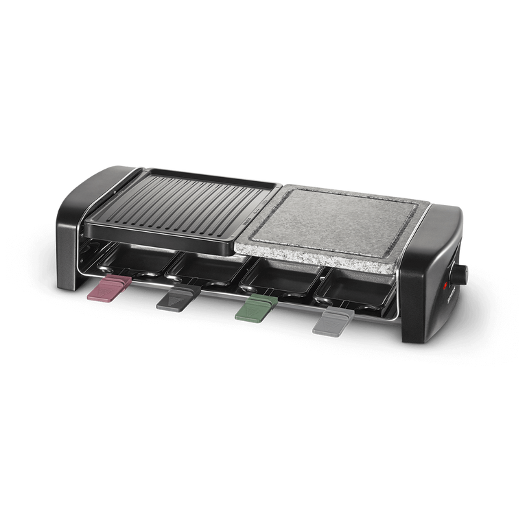 ﻿Severin Raclette Grill mit Naturgrillstein RG 9645