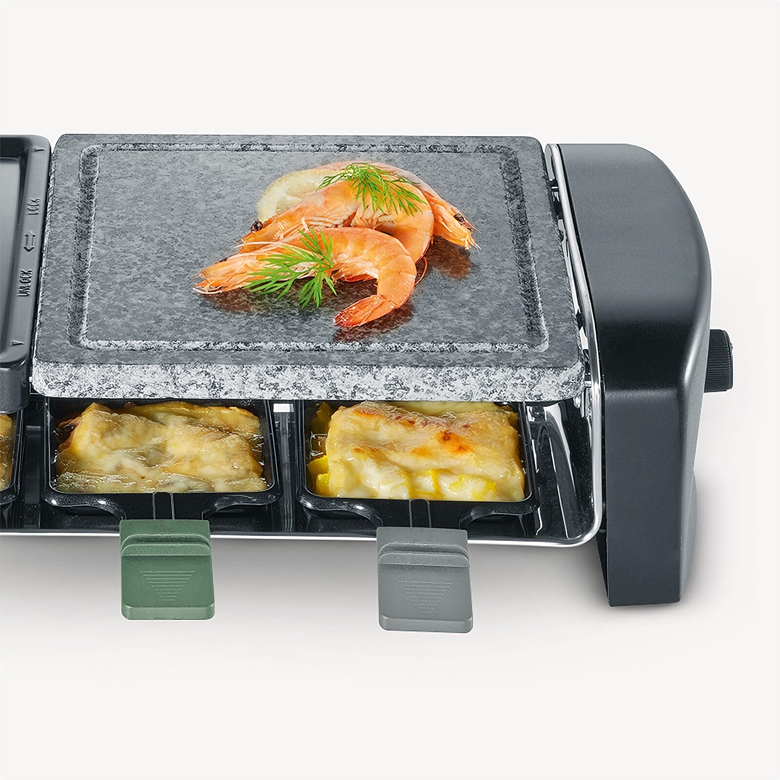 ﻿Severin Raclette Grill mit Naturgrillstein RG 9645 Schlussverkauf