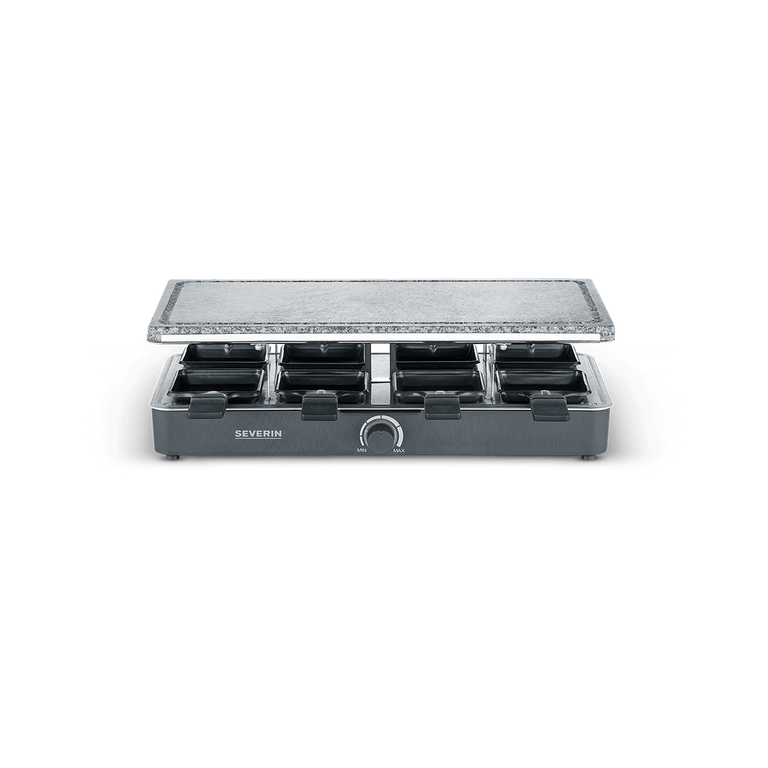 Severin Raclette-Partygrill mit Naturgrillstein RG 2372