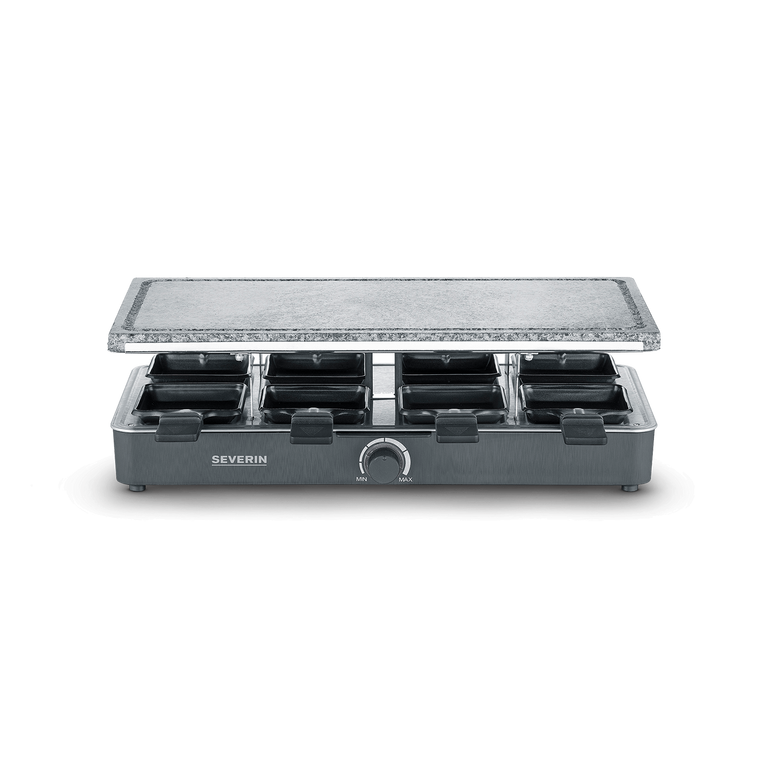 Severin Raclette-Partygrill mit Naturgrillstein RG 2378