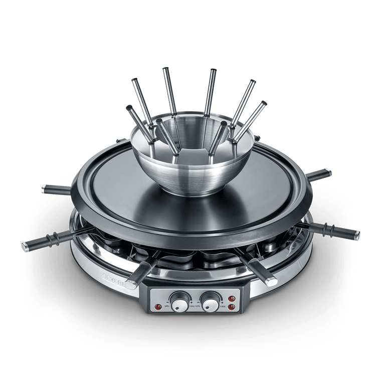Severin Raclette-Fondue Kombination RG 2348