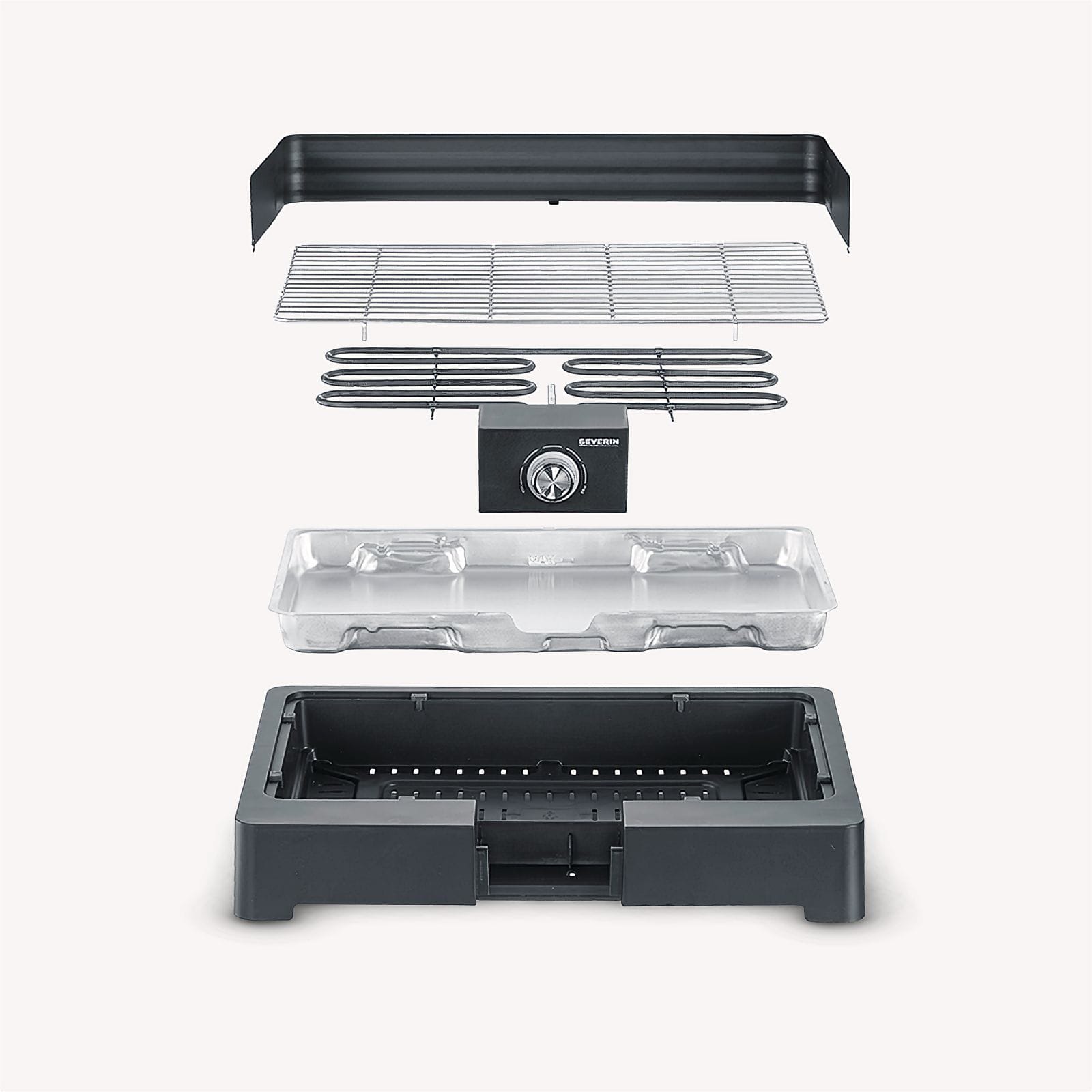 Severin Tischgrill mit Grillrost PG 8565 Blitzverkäufe