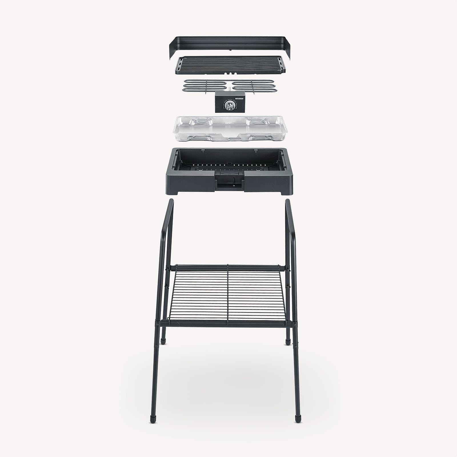 Severin Standgrill mit Grillplatte PG 8568 Verkauf