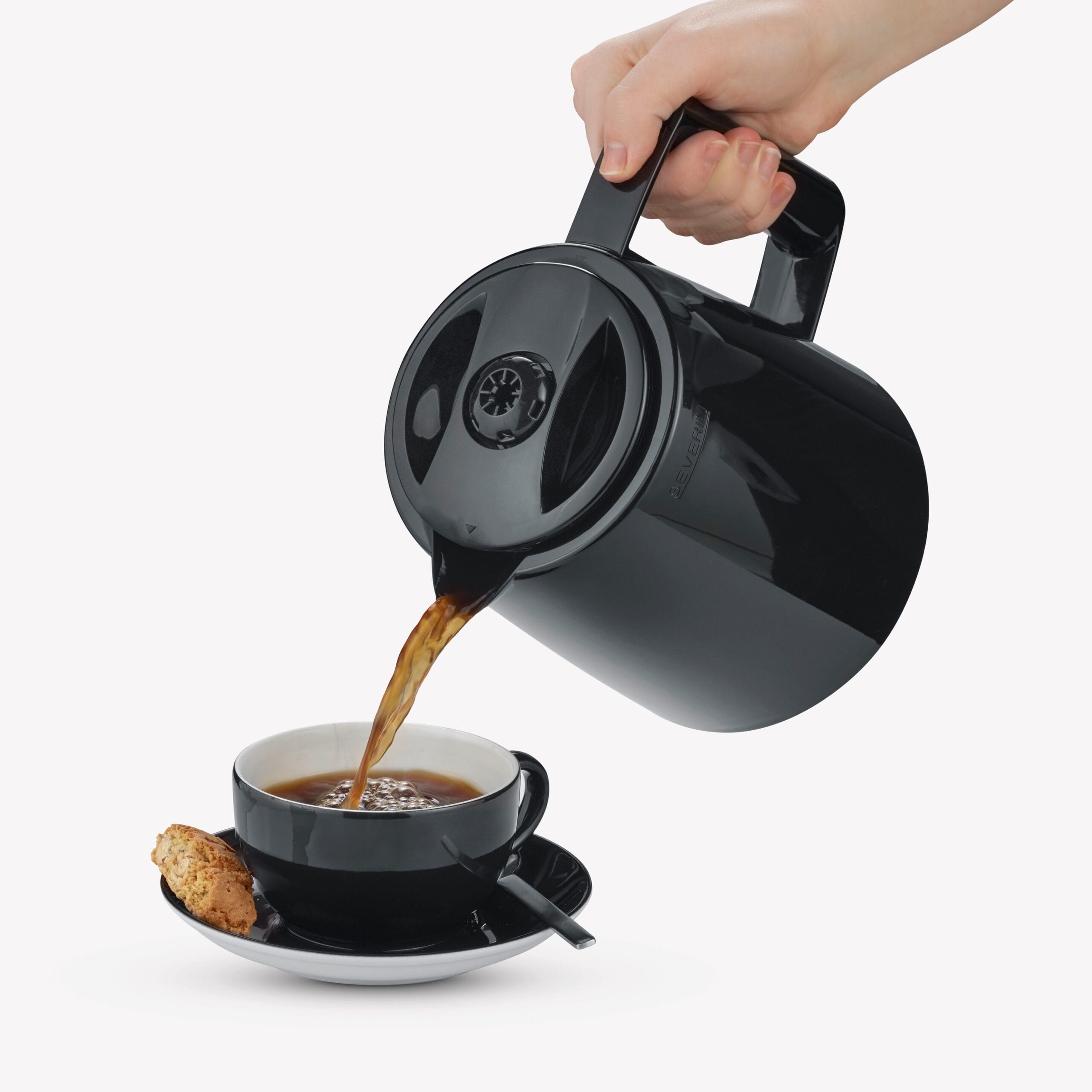 Severin Filterkaffeemaschine mit 2 Thermokannen KA 9307 im Angebot