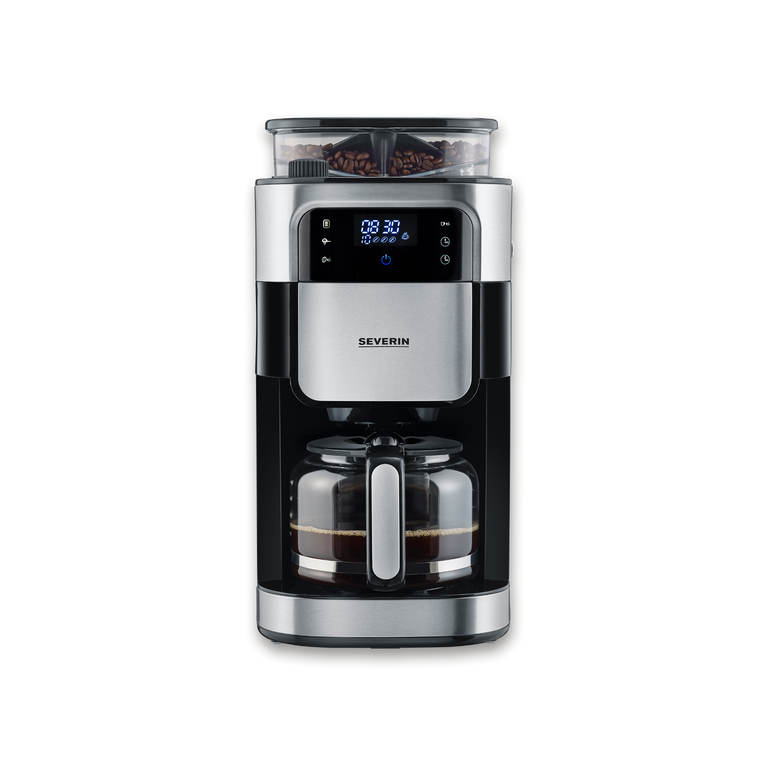 Severin Filterkaffeemaschine mit Edelstahl-Mahlwerk KA 4813