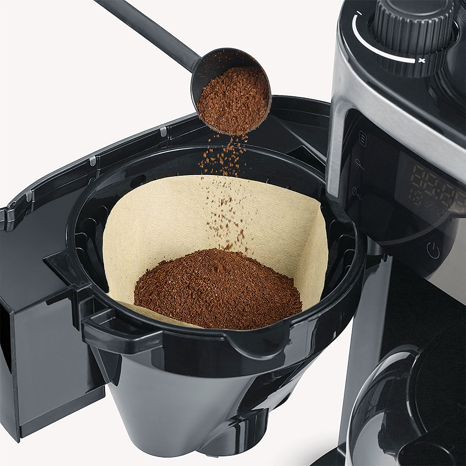 Severin Filterkaffeemaschine mit Edelstahl-Mahlwerk KA 4813 Schlussverkauf