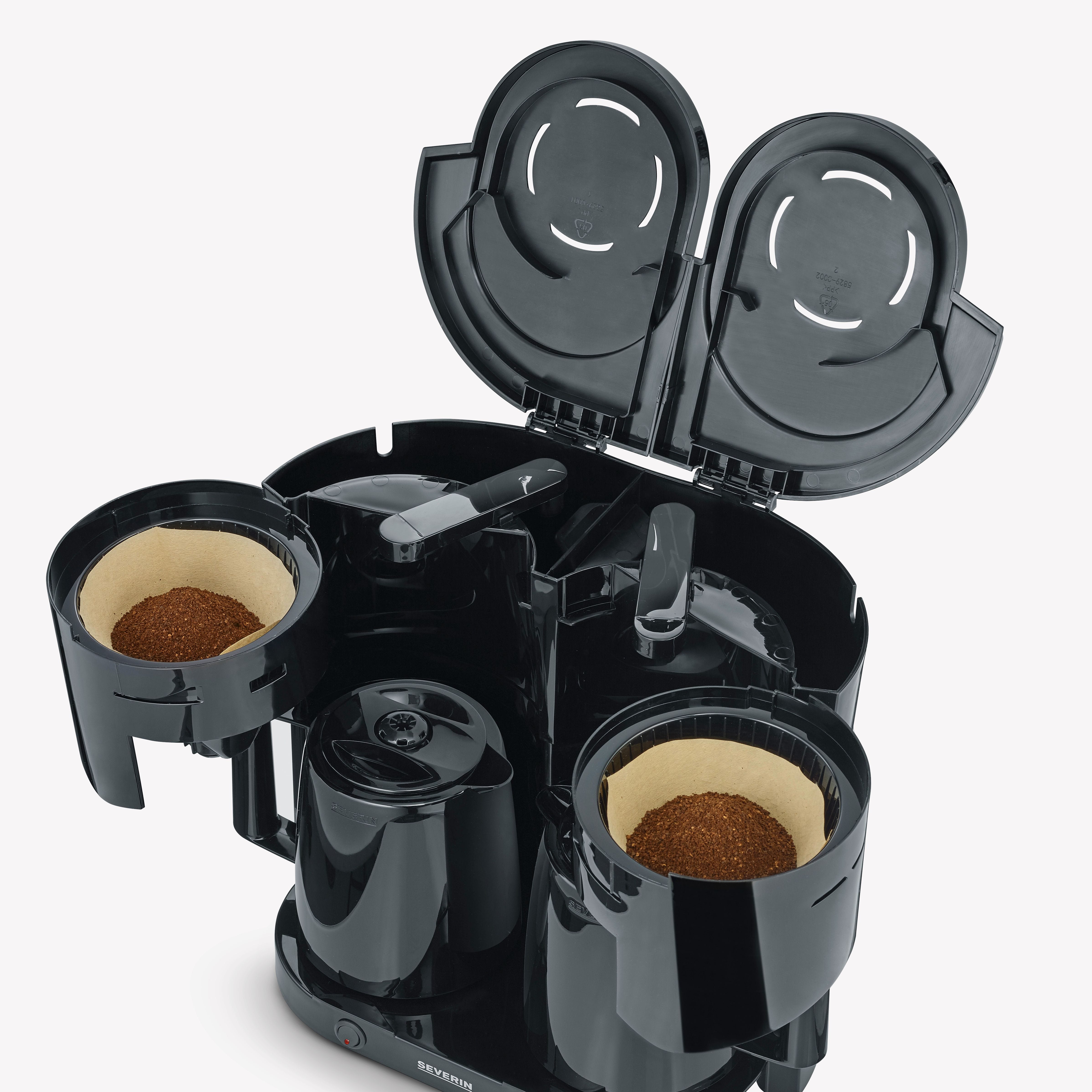 Severin Duo-Filterkaffeemaschine mit 2 Thermokannen KA 9315 Online