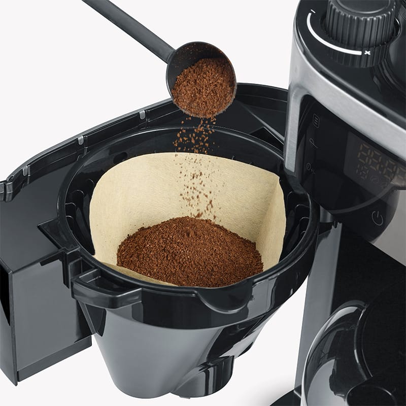 Severin Filterkaffeemaschine mit Edelstahl-Mahlwerk und Thermokanne KA 4814 Verkauf