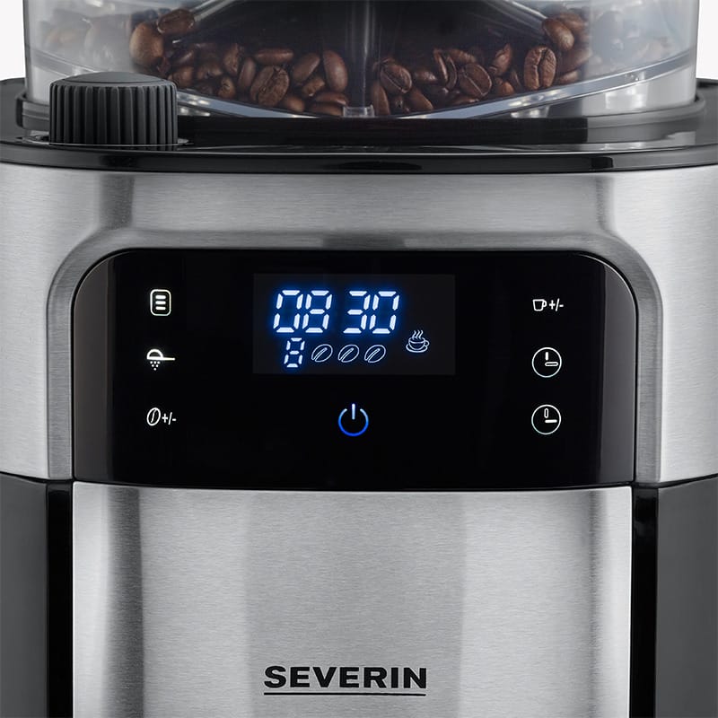 Severin Filterkaffeemaschine mit Edelstahl-Mahlwerk und Thermokanne KA 4814 Verkauf