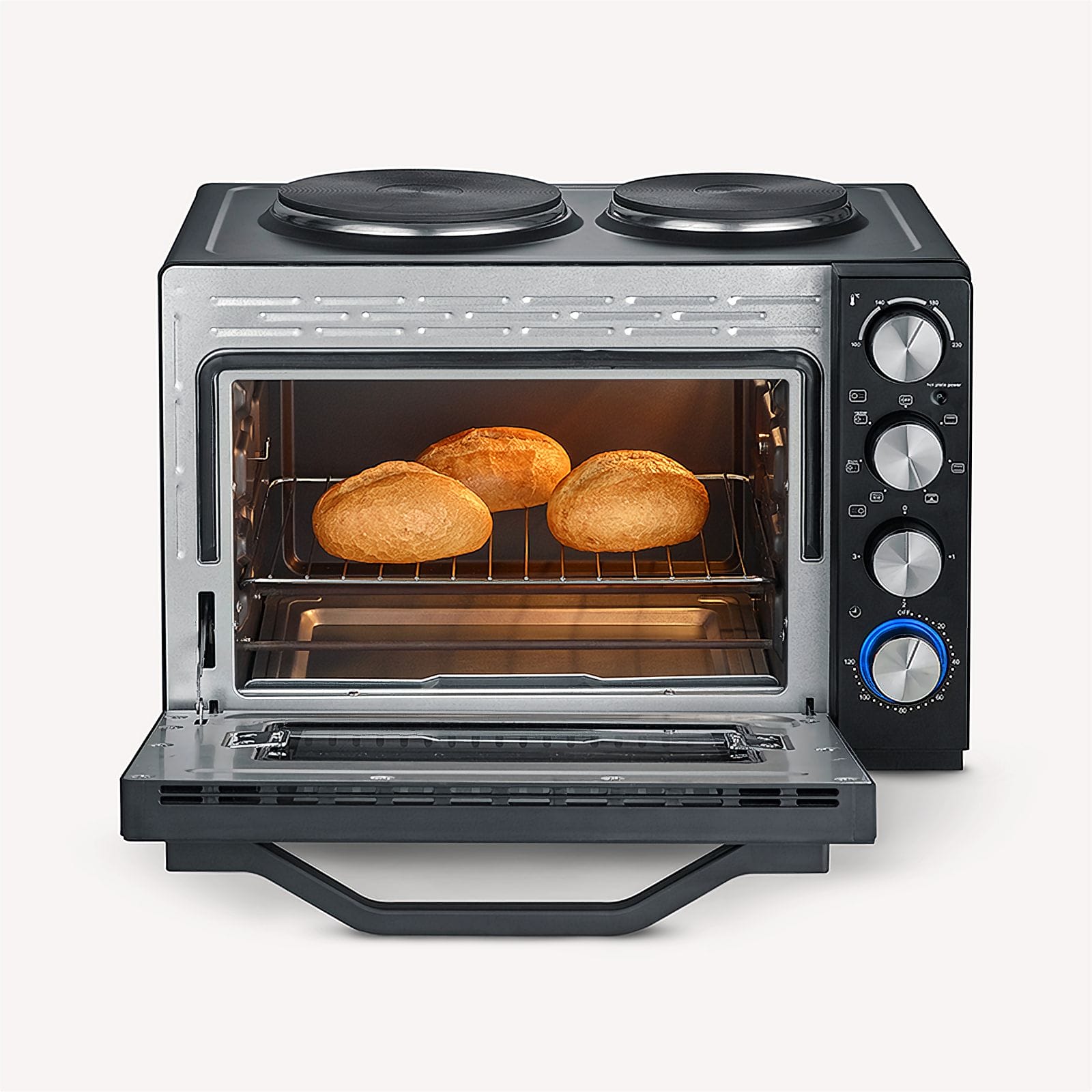 Severin Back- und Toastofen mit Kochplatten TO 2074 Meist gekauft
