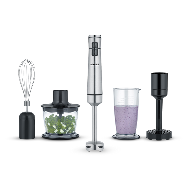 Severin Kabelloser Stabmixer mit Premium-Set SM 3775