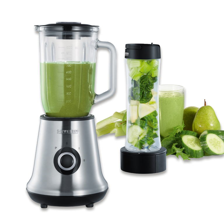 Severin Multimixer + Smoothie Mix & Go SM 3737