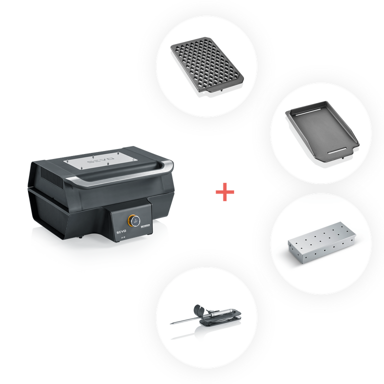Severin Bundle SEVO GT + Grillzubehör