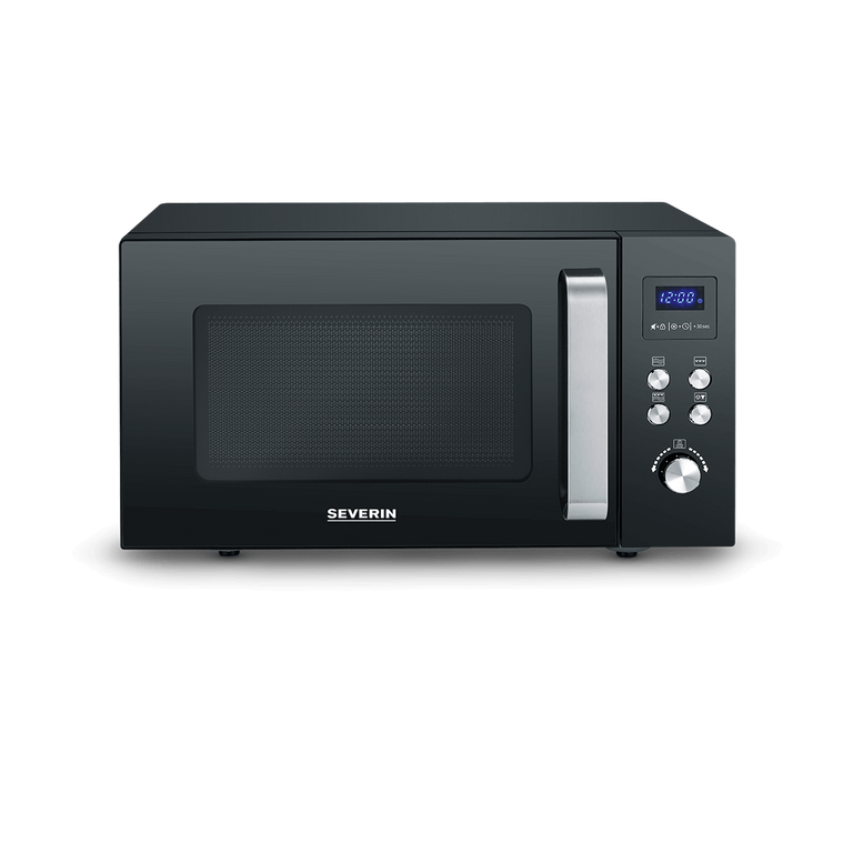 Severin 2-in-1 Mikrowelle mit Glasboden und Grill MW 7763